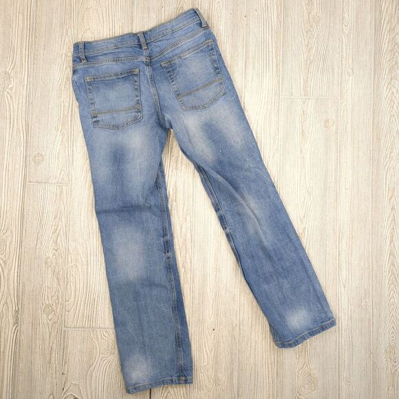 Cat & Jack Straight Leg Denim Jeans Medium Wash Boys 16 - Picture 5 of 6